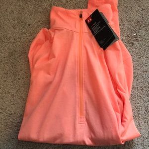 Under armor running half zip